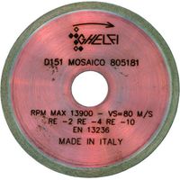 GHELFI 4118 400 mm Disco Diamantato CHAMPIONS CORONA CONTINUA EXTRAFINO MOSAICO