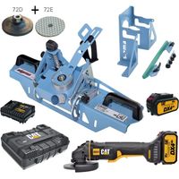 SMUSSATRICE SIGMA SIMPLE BEVEL 36A5D + FISSAGGIO 36C4 + SMERIGLIATRICE CAT DX31B