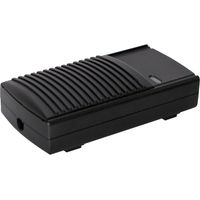 Tibelec – Interrupteur variateur à pied noir 100W 240V – Pour ampoules halogènes et LED – Installation facile – Garantie 5 ans