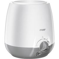 Chauffe-biberon Simply Hot – Réchauffe rapide pour biberons et petits pots – Design compact crème/mokka – 0,517 kg – Reer
