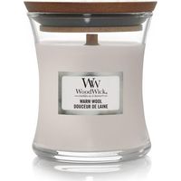 WOODWICK CANDELA CLESSIDRA PICCOLA MINI JAR WARM WOOL