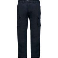 Pantalon multipoches KARIBAN Bleu Marine 38.
