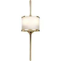 Elstead Mona - Applique per bagno a 2 luci Ottone lucido IP44, G9