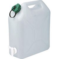 EDA – Jerrican alimentaire 5L pour eau potable – Bouchon étanche – Plastique PEHD durable – Dimensions 28x19x13 cm