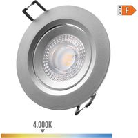EDM Einbau-LED-Spot chromiert 5W neutrales Licht