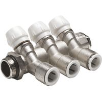 John Guest Speedfit Brass Manifold 15mm X 3/4" 2 Port