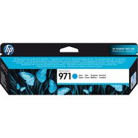 HP 971 Cyan Original Ink Cartridge Cartuccia d'Inchiostro 1 pz Resa Standard