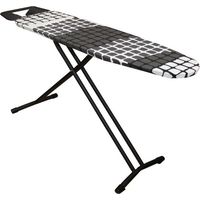 Table à repasser avec repose-fer, planche à repasser pliable avec hauteur réglable, table à repasser antidérapante