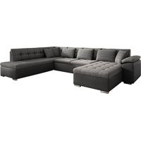 Sofá rinconero Comfivo Gemma II, Soft 020 + Majorka 03, Función de descanso, 348x205x76cm, 0