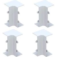 GGK JUEGO DE 4 ESQUINAS INTERIORES PARA MOLDURA ELECTRICA 15X30MM BLANCO EAN8029