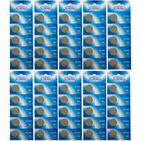 Lot de 50 Piles lithium bouton plates 3V type CR2032 - Juanio -