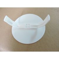 Couvercle de finition blanc Ø 80mm – Pattes flexibles pour boite d'encastrement Ø 65-80mm – Usage professionnel – SIB ADR