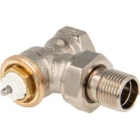IMI Heimeier Thermostat-Ventilunterteil V-exact II, Eckform DN 20, vernickelt