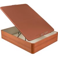 Canapé pliant pikolin naturbox 2.0 Plus respirant, hauteur 41 cm 150x182 cm - Cerise