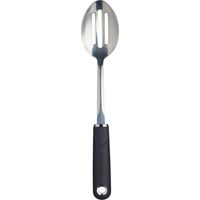 MasterClass Cuchara con mango blando, acero inoxidable, 34 cm
