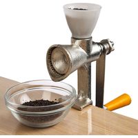 Máquina, molinillo para moler semillas de amapola, semillas - linaza, semillas de girasol, comino - acero, montado en la encimera