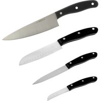 Conjunto de 4 cuchillos de cocina - NIROSTA - 20, 22, 26 y 31 cm
