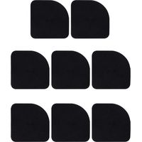 8 PCS Anti Dérapant Mute Machine à Laver, Coussinets Anti Vibrations Rondelle Absorbant Anti Vibration Pads Tapis de Pieds Silencieux en Caoutchouc pour Laveuse Sécheuse Machine à Laver Réfrigérateur