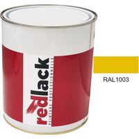 Kanne 3L Lack Mehrzweckfarbe – RAL 1003 – Signalgelb – Glanz – für verschiedene Oberflächen – Redlack