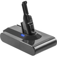 V8 6000mAh Remplacement Batterie Dyson V8 SV10 Li-ion Batterie pour Dyson V8 Absolute Fluffy Animal SV10 Aspirateur à main sans fil avec pack de