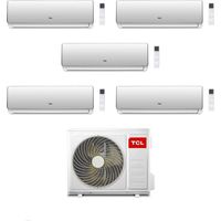 TCL Climatizzatore Condizionatore Inverter Penta Split Elite F2 serie SN F2S0 9+9+9+18+18 con MT4250 Wi-Fi R-32 Classe A++