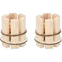 Allume-feu non-branded firestarter wood pack bois 2 pièces
