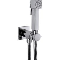 Ensemble mitigeur progressif avec flexible et douchette CUBE-BRASS chromé - BOSSINI E38003030