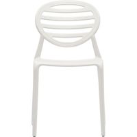 Lot de 6 chaises design TOP GIO - intérieur et extérieur