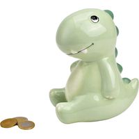 Tirelire en céramique dinosaure