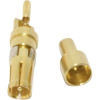 Conec 132J30019X 132J30019X Koaxial-Buchsenkontakt Vergoldet 1 St.