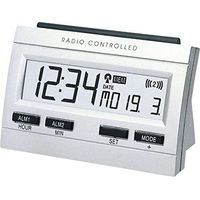 Technoline WT 87 despertador radio digital plateado moderno