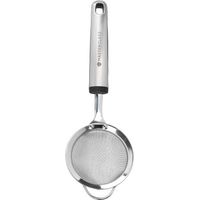MasterClass Soft Grip Stainless Steel 8cm Mesh Sieve Grey