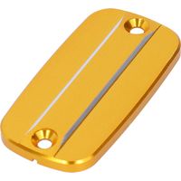 Bouchon de réservoir de liquide de frein, protecteur de réservoir de frein anticorrosion antirouille durable pour remplacement à usage général pour moto à usage professionnel(or).