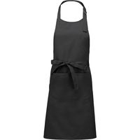 Tablier cuisine anthracite polycoton avec poche