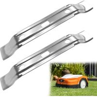 Neptune – Lame de tondeuse robot 20 cm en acier inoxydable 420 – Compatible Stihl iMOW RMI 422/522 et Viking MI4 – Lot de 2
