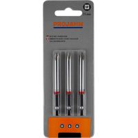 Projahn 1/4 markierter Bit Phillips Nr. 1. 3er Pack L75 mm