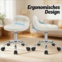 Chaise de salon,chaise de bureau,chaise de salon,tabouret de bureau avec roulettes,chaise de maquillage pivotante pour ordinateur (chaises uniquement)
