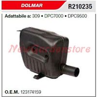DOLMAR Kettensäge 309 DPC7000 DPC9500 Schalldämpfer R210235