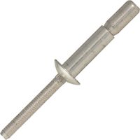 Rivets de structure Superiv tête plate aluminium SPHD Ø6,4x19mm - Boite de 250