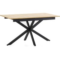 Tavolo da pranzo allungabile Prato color Rovere, 140-180 cm