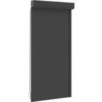 vidaXL Store Roulant Anthracite 100 x 210 cm Aluminium et Polyuréthane