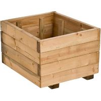 Rustica Kiefer Blumenkasten 40X40Xh27Cm Forest Style
