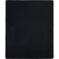 Drap-housse Jersey Noir 140x200 cm Coton