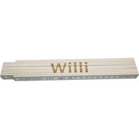 Zollstock Willi 2 m weiß Zollstock