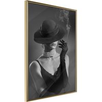 Affiche Murale Encadrée "Strain of Mystery" 30 x 42 cm Or