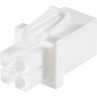 TE Connectivity Stiftgehäuse-Kabel Universal-MATE-N-LOK Polzahl Gesamt 4 Rastermaß: 4.14 mm 172167-1