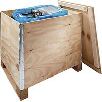 ratioform Cassa in legno pieghevole Premium con pattini