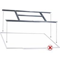 Kit plancher pour abri de jardin Trigano de 4,29 m²