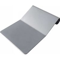 ZOIMANIA - Tagliere Spianatoia con Tarocco e Mattarello - Inox - Profondità 50 - Dimensione Tagliere: L 80 x P 50 x 3
