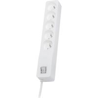 Multiprise blanche Lestar ZX 510 de 3 m